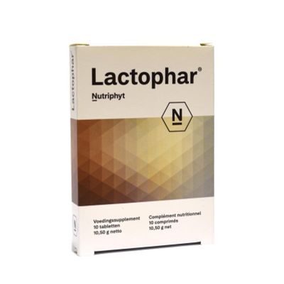 Nutriphyt Lactophar 10 tabletten - Probiotica
