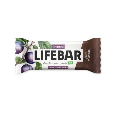 Lifefood Lifebar inchoco plum/pruim bio
