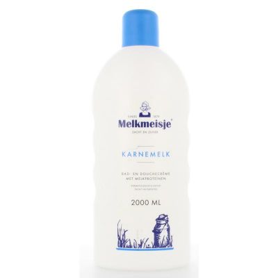 Melkmeisje Bad en douche karnemelk