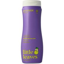 Foto van Attitude Little leaves 2 in 1 shampoo vanille peer