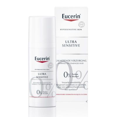 Eucerin Hypersensitive ult sens kalm creme lichte textuur 50 Milliliter - Dagcreme