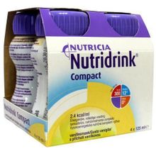 Nutridrink Compact vanille 125 ml Foto van Nutridrink Compact vanille 125 ml