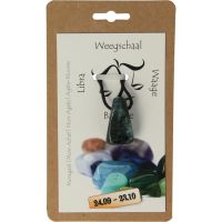 Sterrenbeeldsteen hanger weegschaal