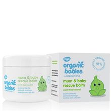 Foto van Green People Organic babies mum & baby rescue balm scent free