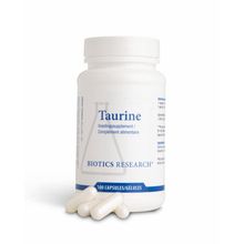 Foto van Biotics Taurine 500 mg