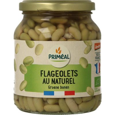Primeal Groene kidneyboon flageolet 350 gram - Overig reform/levensmiddelen