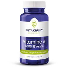 Vitakruid Vitamine A 4000 IE vegan Foto van Vitakruid Vitamine A 4000 IE vegan