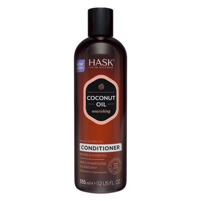 Foto van Hask Monoi coconut oil nourishing conditioner