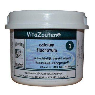 Foto van Calcium fluoratum Vitazout Nr. 01