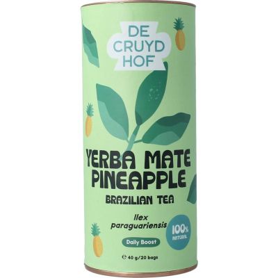 Foto van Cruydhof Thee yerba mat? / pineapple