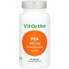 Foto van Vitortho PEA 400 mg palmitoylethanolamide