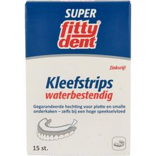 Foto van Fittydent Kleefstrips voor onderprothesen