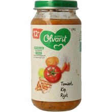 Foto van Olvarit Tomaat kip rijst 12M12