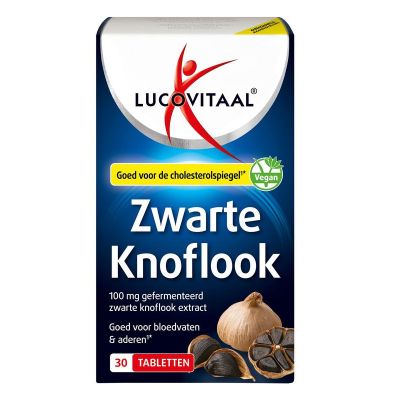 Lucovitaal Zwarte knoflook 30 tabletten - Overige vitaminen/mineralen