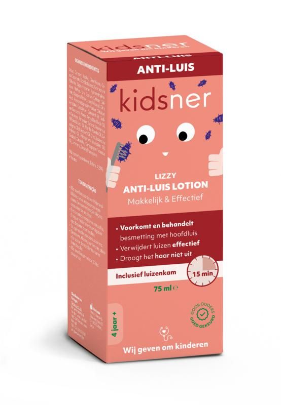 Kidsner Anti luis lotion + luizenkam - 1 set - (7299477)