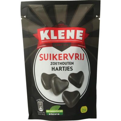 Klene Zoethouten hartjes suikervrij 110 gram - Overig reform/levensmiddelen