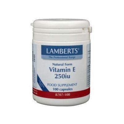 Lamberts Vitamine E 250IE natuurlijk