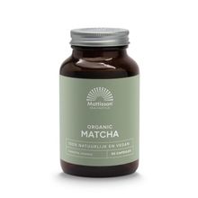 Foto van Mattisson Matcha 500 mg camillia sinensis bio
