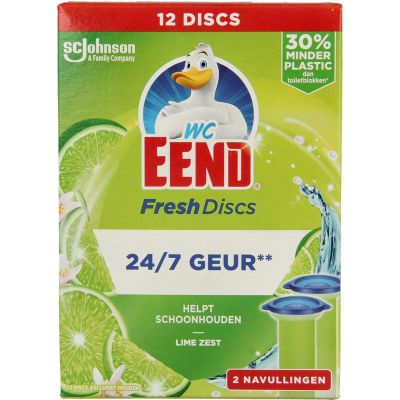 WC Eend Fresh disk lime navul 36 ml