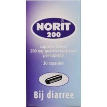 Foto van Norit 200 mg