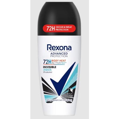 Rexona Deodorant roller invisible aqua