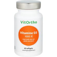 Foto van Vitortho Vitamine D3 1000 IE