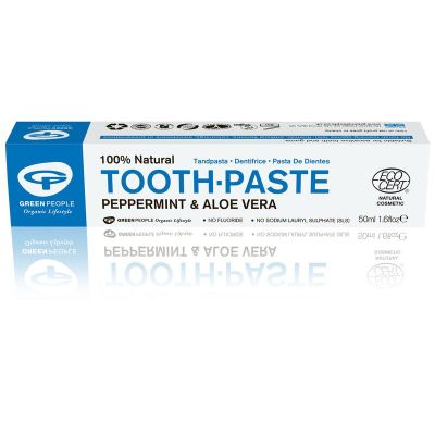 Green People Tandpasta natural mint ecocert Green People Tandpasta natural mint ecocert 50 Milliliter - Tandpasta