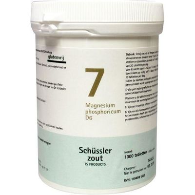 Pfluger Magnesium phosphoricum 7 D6 Schussler Pfluger Magnesium phosphoricum 7 D6 Schussler 1000 tabletten - Homeopathische geneesmiddelen