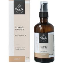 Foto van Volatile Massageolie zonnewarmte glas met pomp