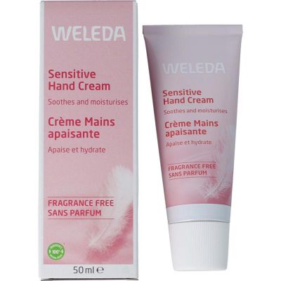 Foto van Weleda Verzachtende handcreme parfumvrij
