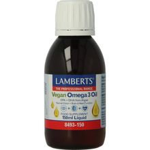Foto van Lamberts Vegan omega 3 olie