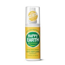 Foto van Happy Earth Deodorant spray jasmine ho wood