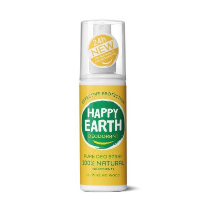 Happy Earth Deodorant spray jasmine ho wood