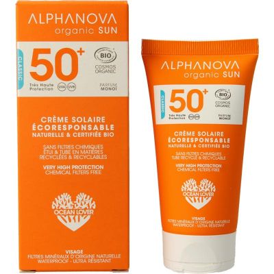 Alphanova Sun Sunscreen face SPF50+ bio