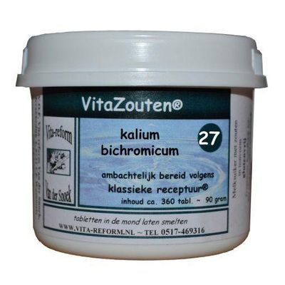 Foto van Kalium bichromicum VitaZout Nr. 27