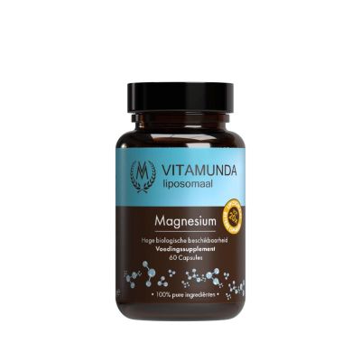 Vitamunda Liposomale magnesium 60 capsules - Mineralen enkel