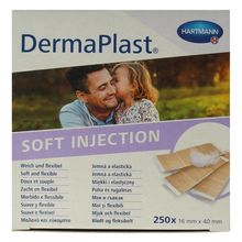 Foto van Dermaplast Sensitive 4 x 1.5 injectiepleisters
