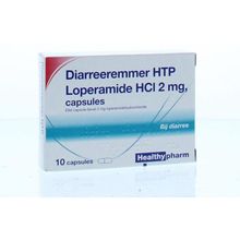 Foto van Healthypharm Loperamide 2 mg diarreeremmer