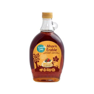 Terrasana Ahornsiroop graad A (glas) 500 Milliliter - Beleg