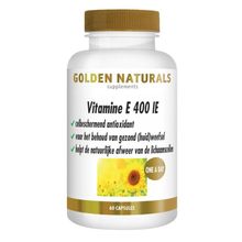 Foto van Golden Naturals Vitamine E 400IE