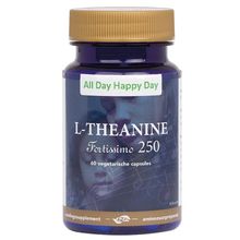Foto van Alldayhappyday L-theanine 250 mg