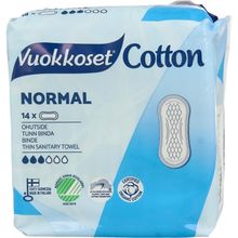 Foto van Vuokkoset Maandverband normaal organisch katoen