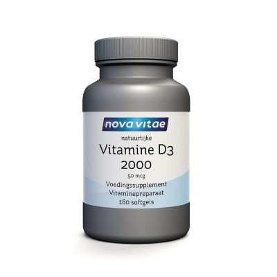 Nova Vitae Vitamine D3 2000 50mcg