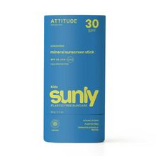 Foto van Attitude Sunly zonnebrandstick kids SPF30