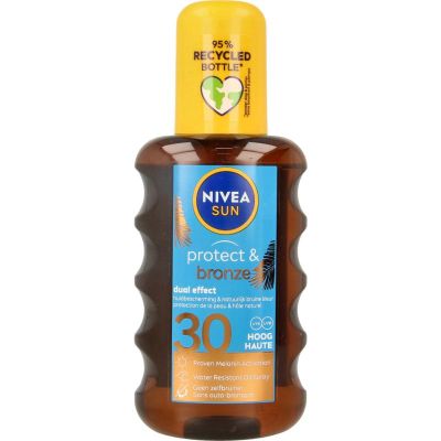 Nivea Sun protect & bronze olie spray spf30