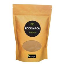 Foto van Hanoju Maca red organic premium powder
