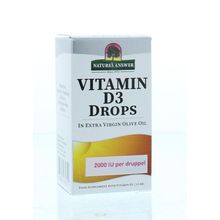 Foto van Natures Answer Vitamine D3 2000 IU 50 mcg per druppel