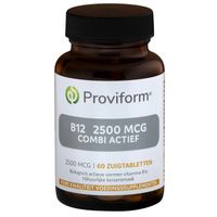 Proviform Vitamine B12 1500mcg combi actief folaat