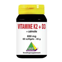 Foto van SNP Vitamine K2 D3 zalmolie