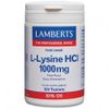 Afbeelding van Lamberts L lysine 1000mg L8316 120